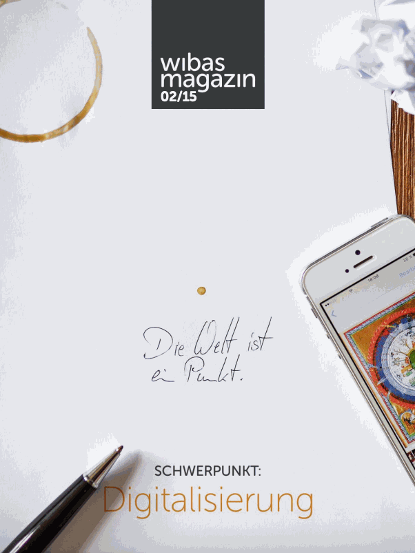 Cover des Magazins 01 15 Digitalisierung